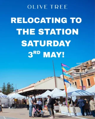 Well, well, well.. it seems like mother nature has been working against us this week, but don't fear, Olive Tree will continue this Saturday! ✨ We will be relocating to some Solid ground over at @thestationnewcastle for an incredible Mother's Day Market! 

Rain will ease, and your favourite small businesses will be in abundance! Come along and shop small this weekend! Don't miss our Free Mother's Day portraits in happening inside 'The Locker Room'. 

Market Details:
📆 Saturday 3rd May
🕐 9am - 2pm
🌳The Station, Newcastle 
🚌Accessible by public transport
🐶If your pets love people and other pets, bring them along!